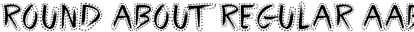 Round About Regular font