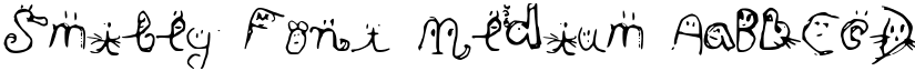 Smiley_Font Medium font
