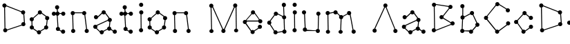 Dotnation Medium font
