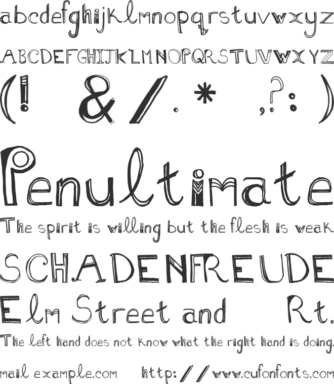 Sixty Four Dollar Question font preview
