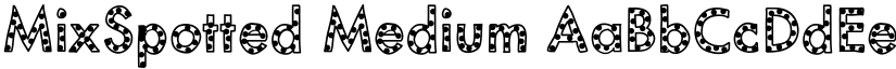 MixSpotted font download