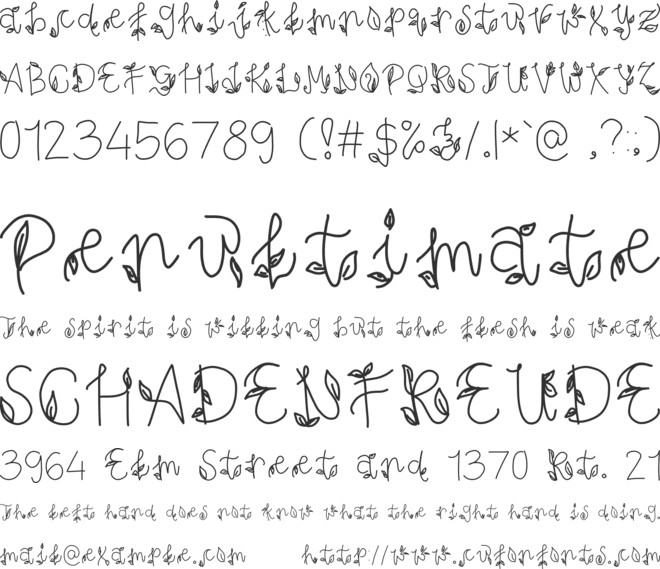 PESONA INDONESIA font preview