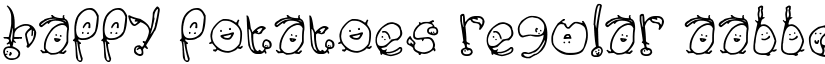Happy Potatoes Regular font