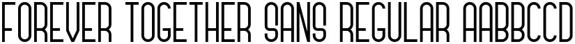 Forever Together Sans Regular font