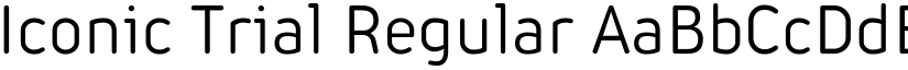 Iconic Trial font download