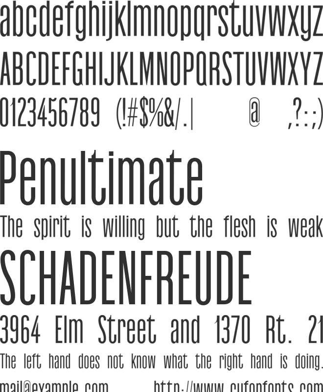 Stay-Wanderer font preview