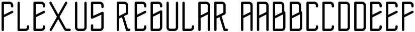 Flexus Regular font
