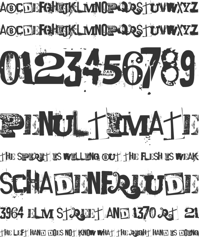 Laundromat 1967 font preview