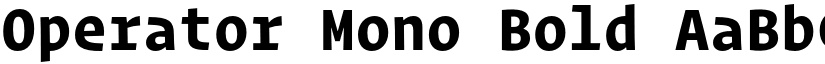 Operator Mono font download