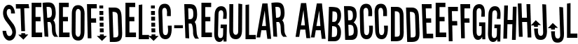 Stereofidelic font download