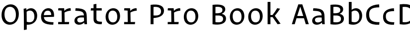 Operator Pro font download