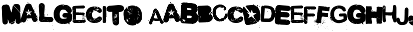 Malgecito font