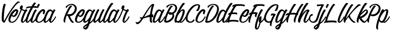 Vertica font download