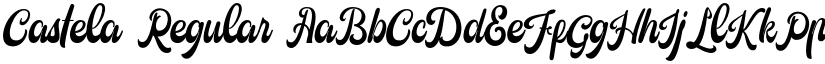 Castela Regular font