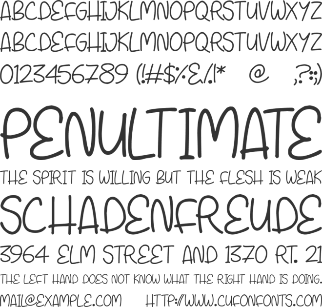 Shine With Me font preview