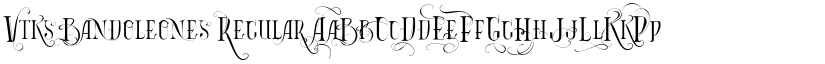Vtks Bandoleones Regular font