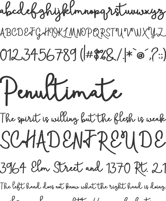 skolateka blod font preview