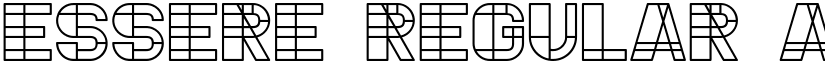 Essere Regular font