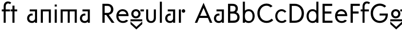 ft anima Regular font