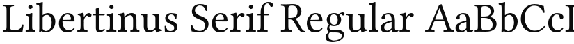 Libertinus Serif font download