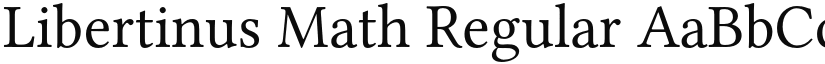 Libertinus Math font download