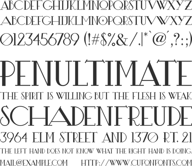 Hot Rod font preview