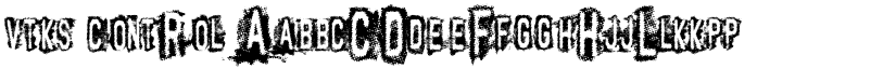vtks Control font