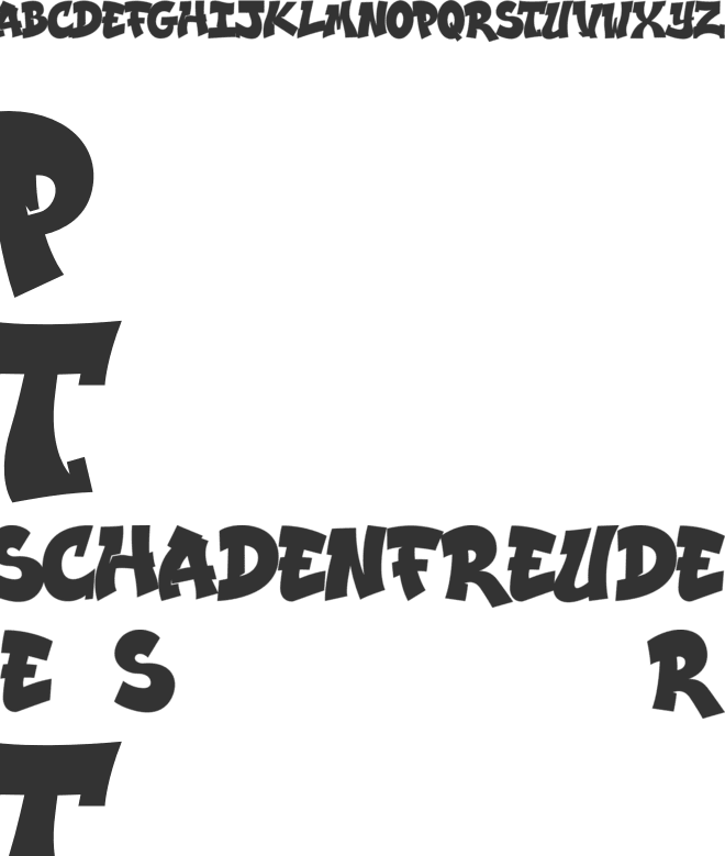 NMF Burner font preview