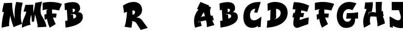 NMF Burner Regular font