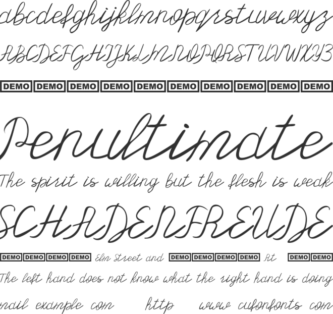 Olster font preview