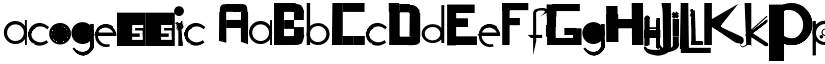 Acogessic font download