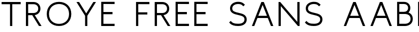Troye Free Sans font