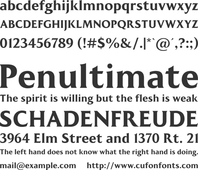 MADE Kenfolg font preview