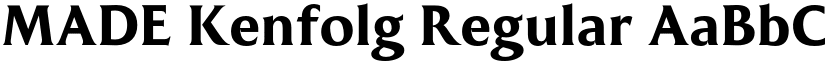 MADE Kenfolg Regular font