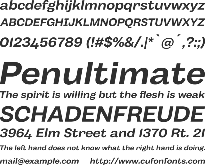 Body Grotesque Fit font preview