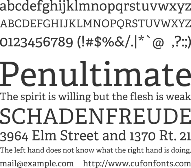 Adelle Cyrillic font preview