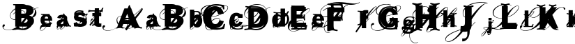 Beast font
