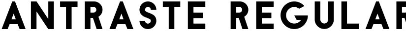 Antraste Regular font