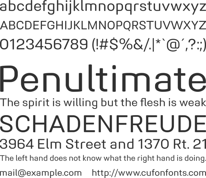 Midpoint Pro font preview