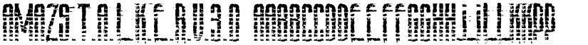 AmazS.T.A.L.K.E.R.v.3.0 font