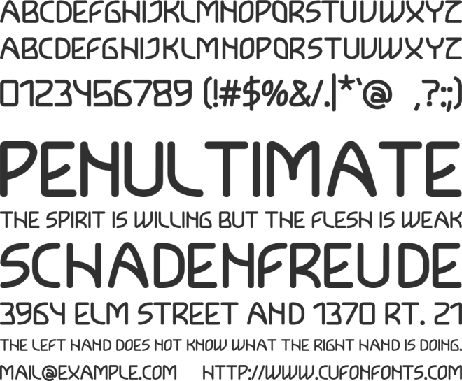 Lokka Lite font preview
