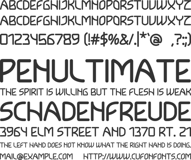 Lokka Lite font preview