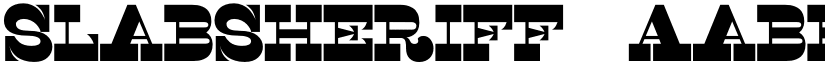 SlabSheriff ☞ font
