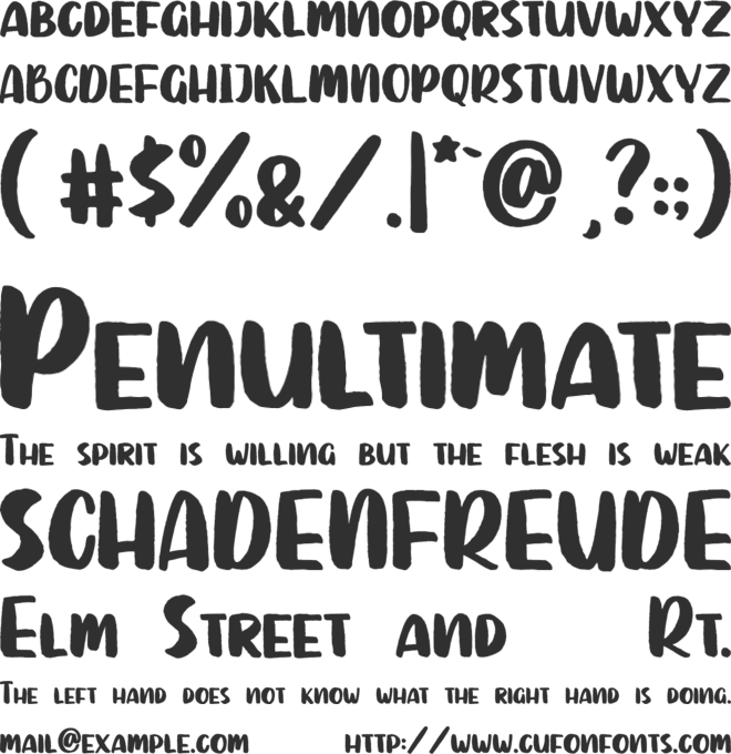 Sutter Camp font preview