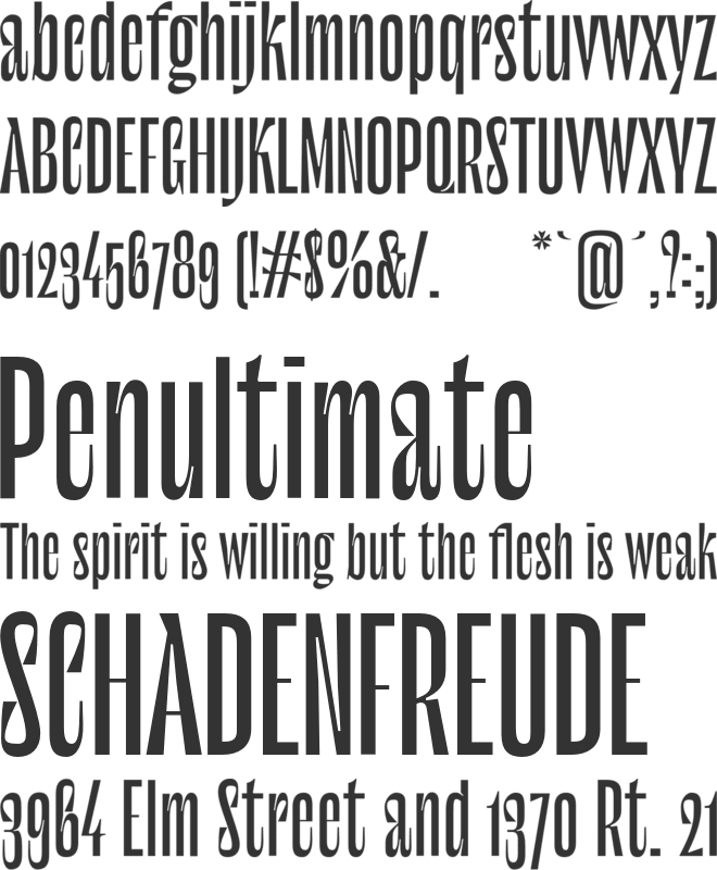 Le Murmure font preview