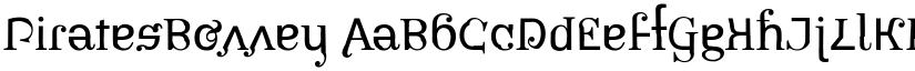 PiratesBonney font