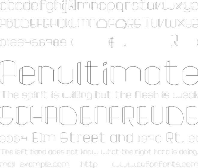 TaoMbao font preview