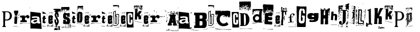 PiratesStoertebecker font