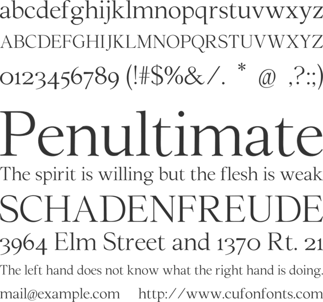 Williwaw font preview