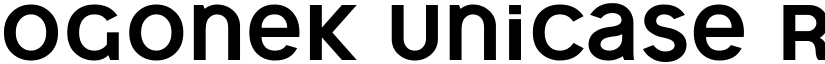 Ogonek Unicase Regular font